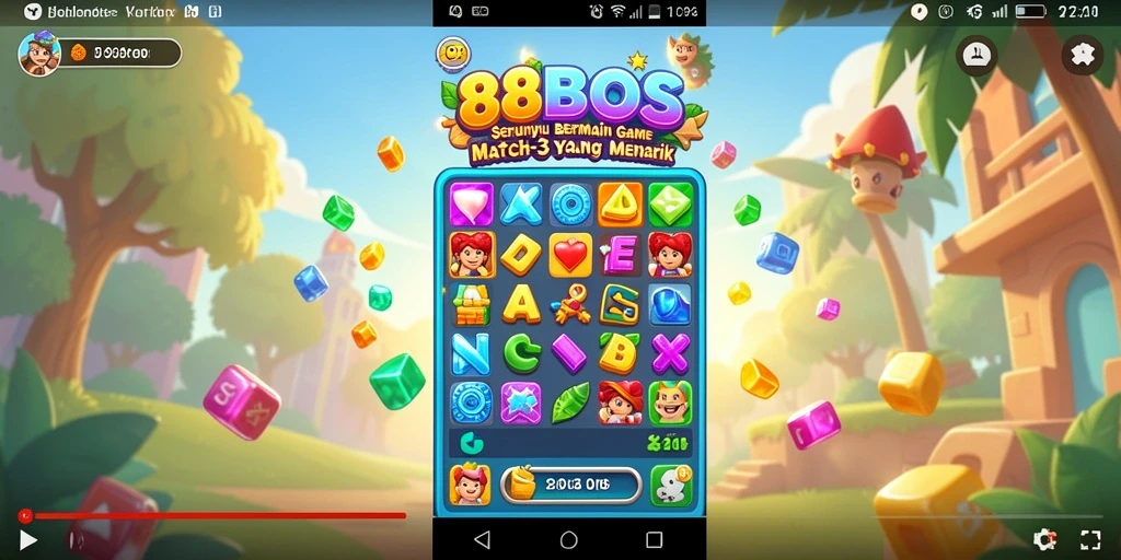 Gameplay menarik dari 88BOS dalam genre Match-3.