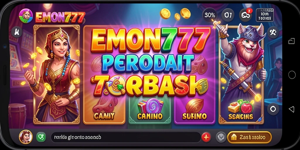 Tampilan gameplay slot yang menarik dan mendebarkan.