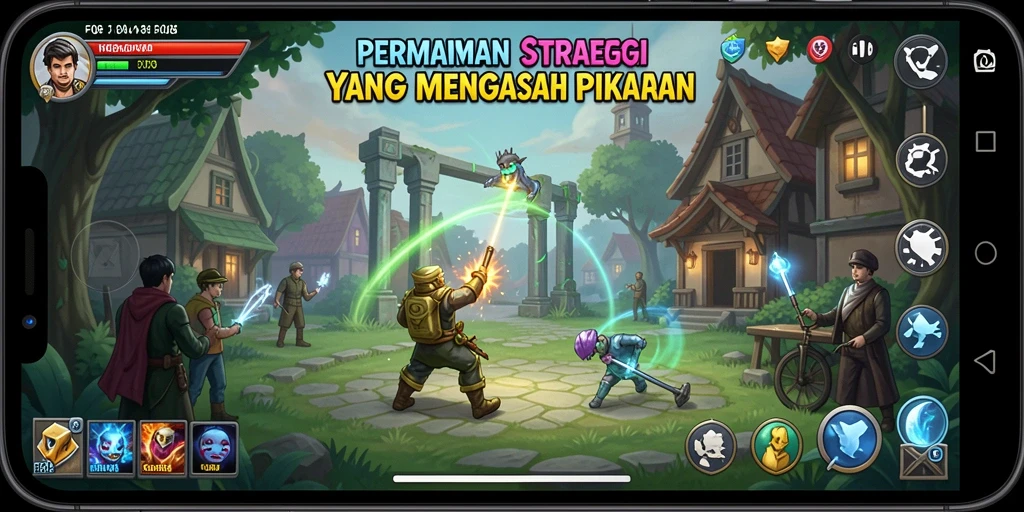 Tampilan gameplay F08 yang menegangkan dan penuh strategi.