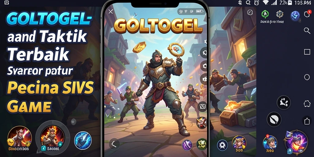 Screenshot utama GOLTOGEL menampilkan aksi gameplay strategi yang mendebarkan.