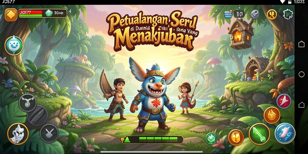 Tampilan gameplay <strong>JOS77</strong> yang seru dan menakjubkan.