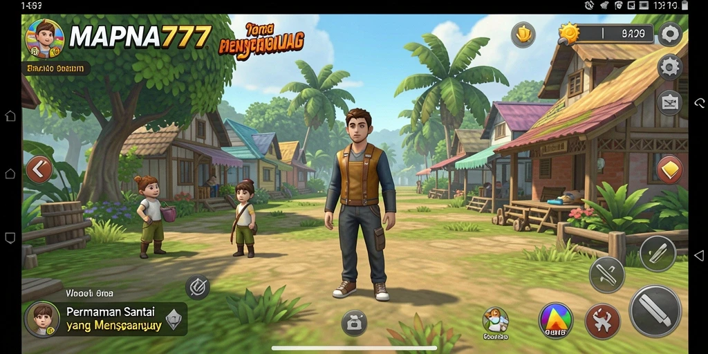 Tangkapan layar utama permainan MAPNA777 menampilkan gameplay yang seru dan interaktif.