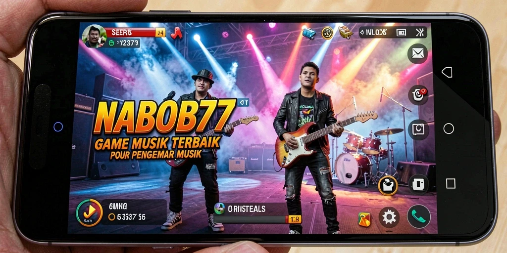 Tampilan gameplay NABOB77 yang penuh warna dan menarik.