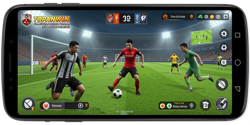 Tampilan gameplay TOPANWIN yang mendebarkan dan realistis.
